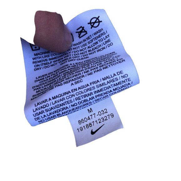 NIKE Jacket Medium Nike Dry Training Top Gray - Picture 9 of 9